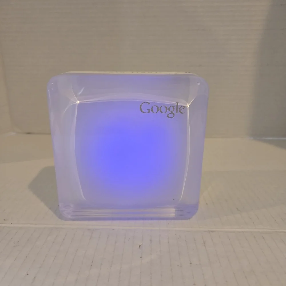 Google Mood Light Am/fm Radio 2004. Working. Collectible.‎ Rare